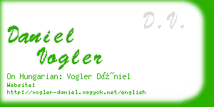 daniel vogler business card